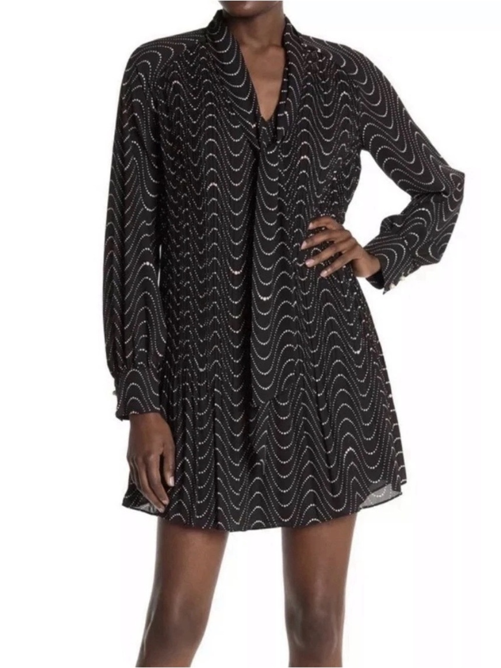 Kate Spade Wavy Dot Shift Dress